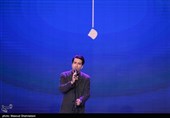  محمد معتمدی در مراسم اختتامیه چهلمین جشنواره فیلم فجر