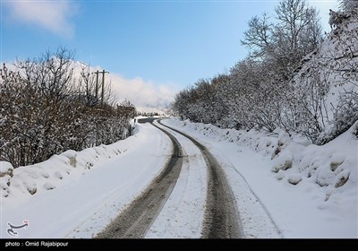 طبیعت زمستانی ییلاقات رحیم آباد گیلان