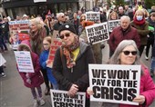 Protesters across UK Demonstrate against Spiraling Cost of Living