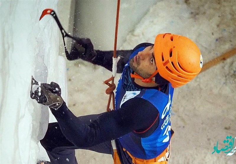Iranian Climbers Win Gold, Silver at UIAA Ice Climbing World Cup