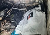 کشف جسد سوخته مرد میانسال در خانه سوخته+ فیلم و تصاویر