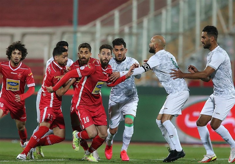 لیگ برتر فوتبال| تساوی پرسپولیس و آلومینیوم در 45 دقیقه اول
