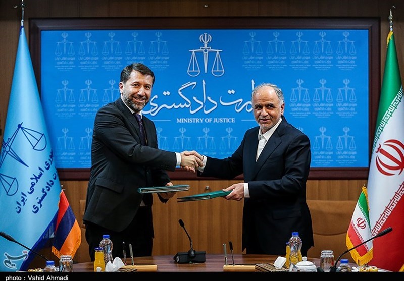 امضای تفاهم‌نامه همکاری ایران و ارمنستان در امور استرداد مجرمین و معاضدت مدنی و کیفری