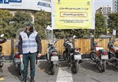 اجرای همزمان 3 طرح برای برخورد با تخلف موتورسیکلت‌سواران در 100 نقطه تهران