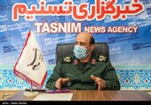 حضور فرمانده سپاه استان البرز در دفتر خبرگزاری تسنیم کرج