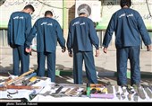 20 سارق به عنف و اموال عمومی در زاهدان دستگیر شدند