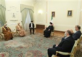 رئیس‌جمهور: اراده و سیاست ما توسعه همکاری با کشورهای دوست بویژه عمان است