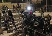 زخمی شدن 36 نفر در درگیری فلسطینیان با صهیونیست‌ها در محله شیخ جراح