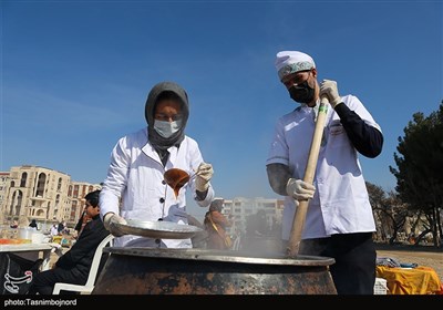 جشنواره پخت سمنو در بجنورد برگزار شد