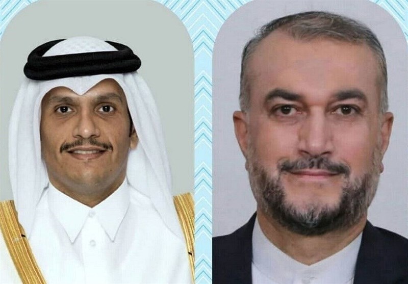 تماس تلفنی وزیرخارجه قطر با امیرعبداللهیان