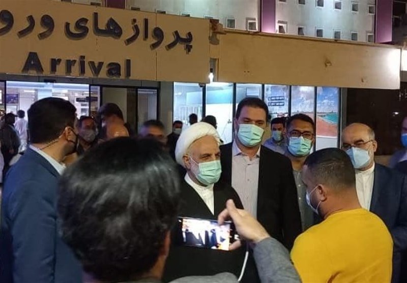 رئیس قوه قضاییه بدون تشریفات و با پرواز عمومی وارد استان هرمزگان شد