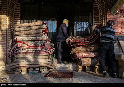 بازار فرش قزوین