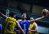 لیگ برتر بسکتبال| پیروزی نفت آبادان مقابل صنایع هرمزگان در وقت اضافه
