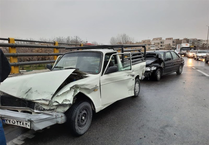 تصادف زنجیره‌ای در آزادراه زنجان - قزوین 28 مصدوم بر جای گذاشت