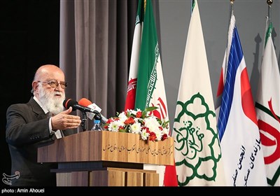 سخنرانی مهدی چمران رئیس شورای شهر تهران در همایش الزامات راهکارهای تولید، مانع زدایی و پشتیبانی مسکن