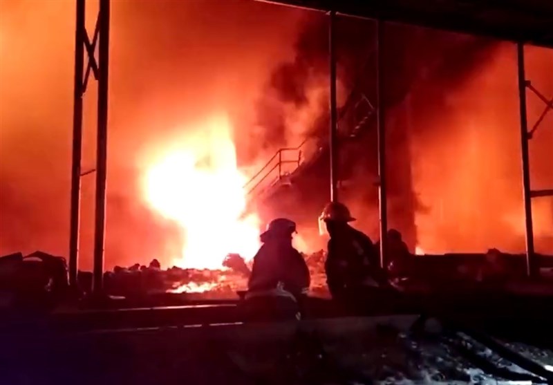 Video Reportedly Shows Missile Hitting Oil Depot in Ukraine’s Zhytomyr Region