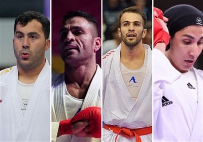  چهار نماینده کاراته ایران سهمیه "ورلد گیمز " گرفتند 