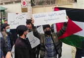 اعتراض دانشجویان به سفر رئیس رژیم صهیونیستی