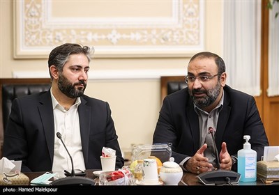 دیدار عوامل فیلم سینمایی موقعیت مهدی با رئیس مجلس شورای اسلامی