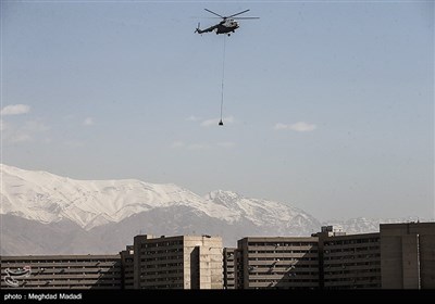 تمرین مشترک امداد هوایی