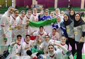 İran 18 yaş altı  Hentbol Milli Takımı Asya Şampiyonasında Birinci