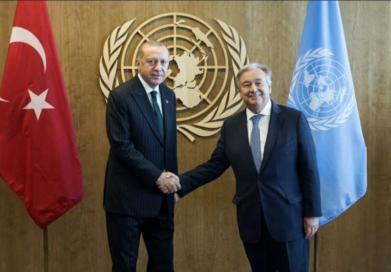 تماس تلفنی‌ دبیر کل سازمان ملل و اردوغان درباره جنگ اوکراین