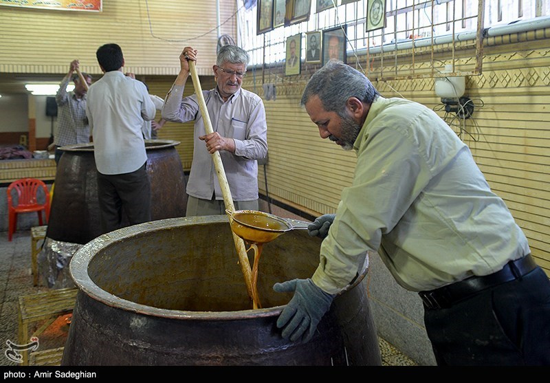 پخت سمنو در شیراز