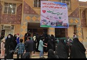 اردوی جهادی درمانی رایگان با همت ستاد مرکزی قرارگاه انقلاب اسلامی/ ویزیت 2700 بیمار ‌در اندیکا
