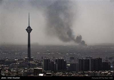روز دوم آتش سوزی پالایشگاه تهران