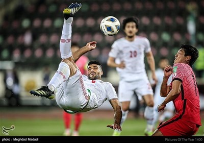  دیدار فوتبال ایران و کره جنوبی 