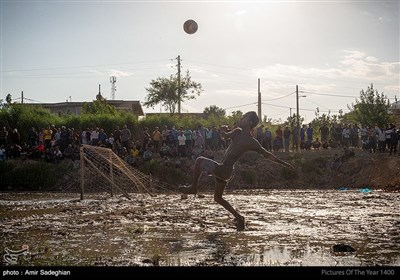 مسابقات فوتشال در روستای درب قلعه - فارس