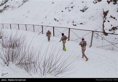 فعالیت مرزبانان هنگ‌مرزی ارومیه در نقاط صفر مرزی ایران و ترکیه