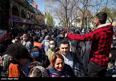 أجواء سوق طهران خلال عید النوروز