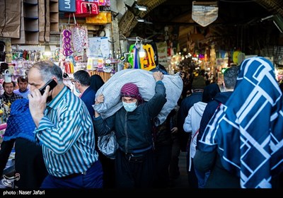 أجواء سوق طهران خلال عید النوروز