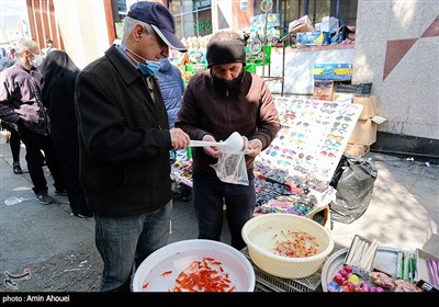 أجواء سوق تجريش بطهران على أعتاب النوروز