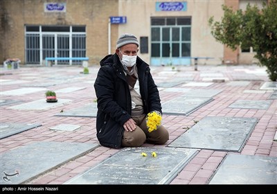 زیارت اهل قبور در آخرین پنجشنبه سال در قزوین و ابهر