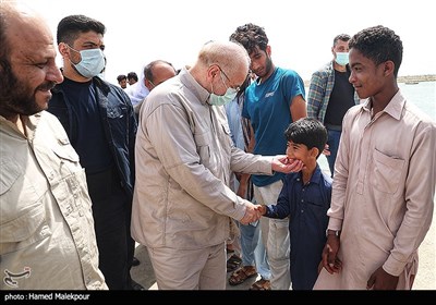 سفر جهادی رئیس مجلس شورای اسلامی به بندر جاسک