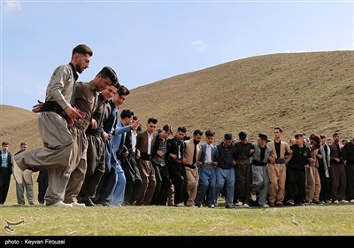 جشن نوروز در روستای پلوره-کردستان