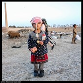 جشن نوروزی کودکان کار در کوره های آجرپزی