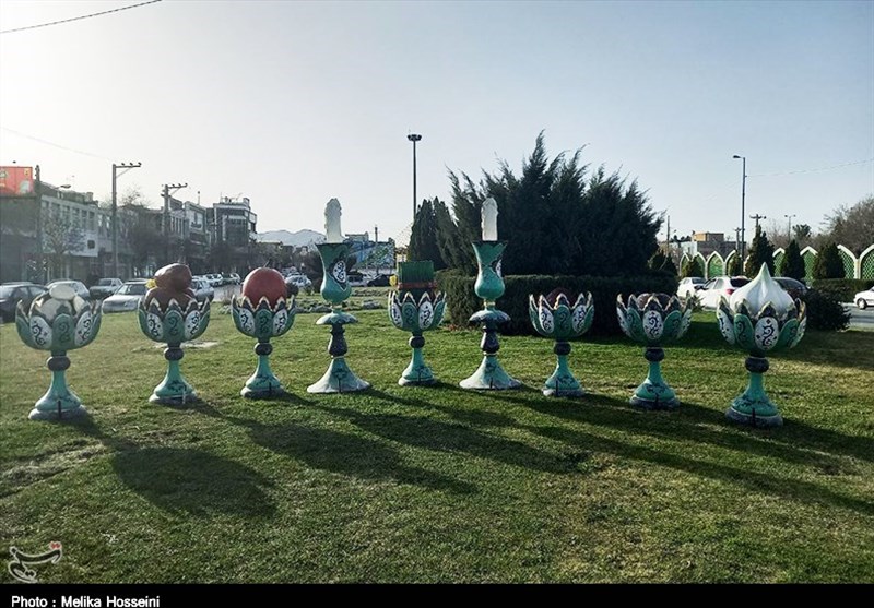 المان‌های نوروزی در کلانشهر اراک به روایت تصویر