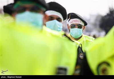 Iranian Police Holds Parade in Tehran as New Year Holidays Begin