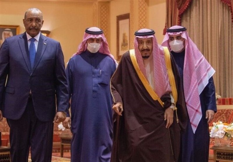 رایزنی رئیس شورای حاکمیتی سودان با ملک سلمان، برهان در ریاض به دنبال چیست؟