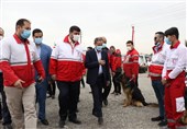 رئیس جمعیت هلال احمر کشور از ایستگاه‌های نوروزی هشتگرد بازدید کرد