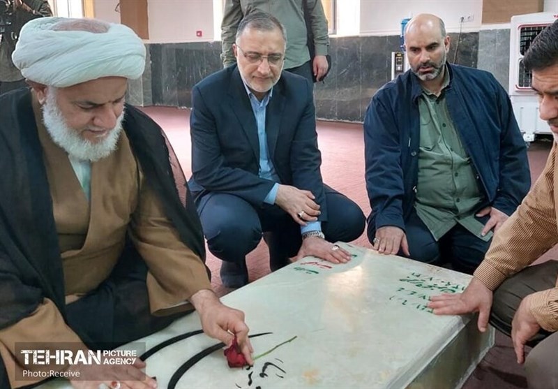 زاکانی در جمع راهیان نور + تصاویر