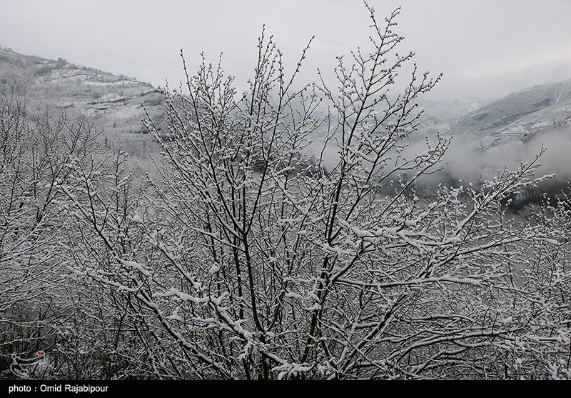 بارش برف بهاری در استان گلستان/ احتمال آبگرفتگی معابر وجود دارد