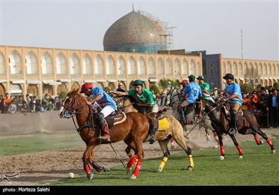 Isfahan Hosts Polo Game in Nowruz