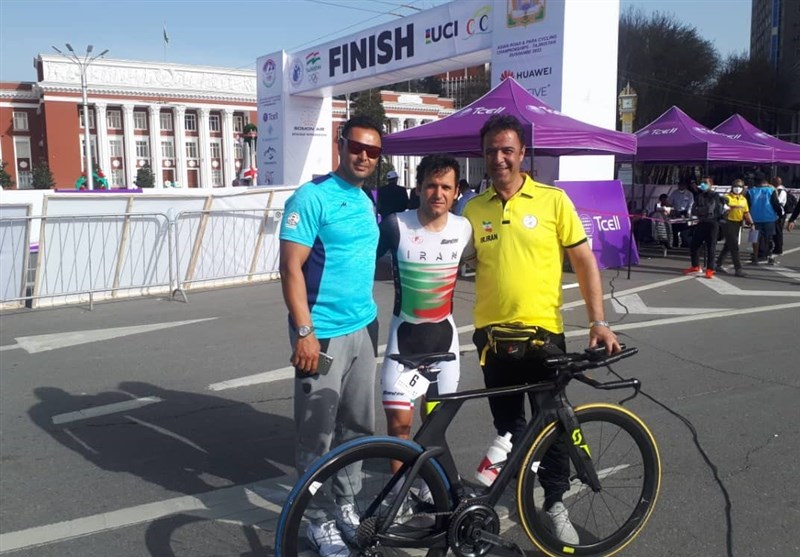 دوچرخه‌سواری قهرمانی آسیا| رکابزن معلول ایران، طلایی شد