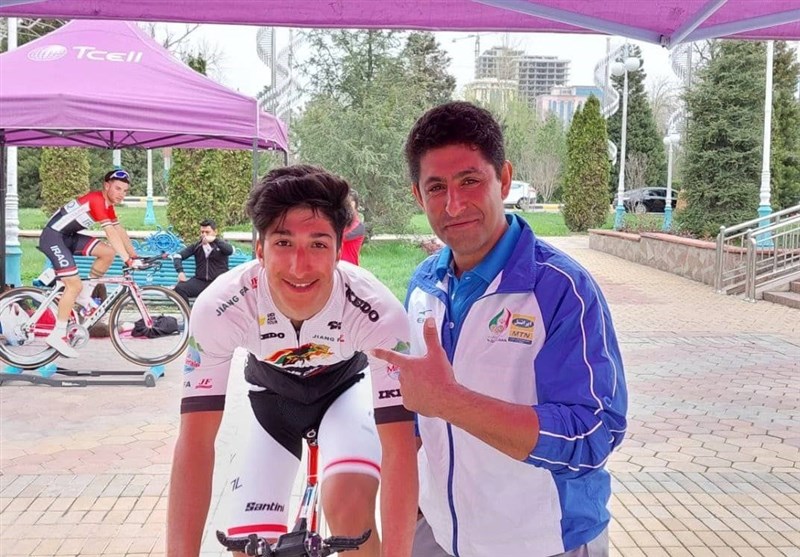 دوچرخه‌سواری قهرمانی آسیا| رامندی در تایم تریل جوانان نقره گرفت