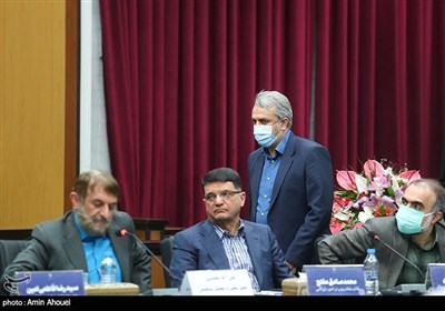 حضور سیدرضا فاطمی امین وزیر صمت در گردهمایی مدیران ارشد وزارت صمت