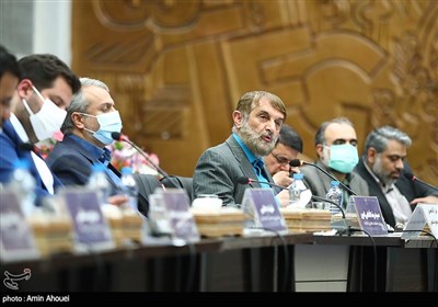 سخنرانی علی آقا محمدی عضو مجمع تشخیص مصلحت نظام در گردهمایی مدیران ارشد وزارت صمت
